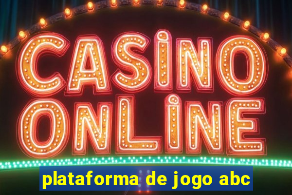 plataforma de jogo abc